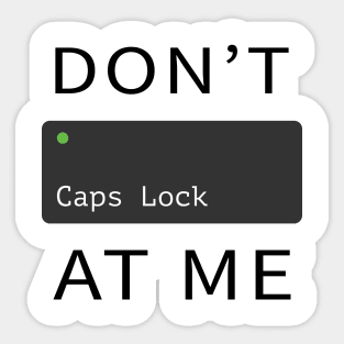 In case of important conversations Sticker